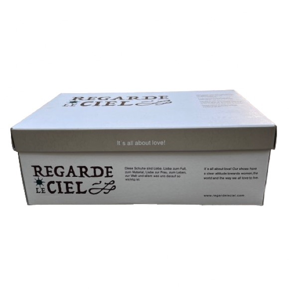 Regarde Le Ciel Cognac Suede Lace-up Shoe with Rubber Wedge Sole Size 8-1/2 - Picture 8 of 8